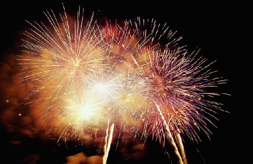 Capodanno a Viareggio in piazza Foto