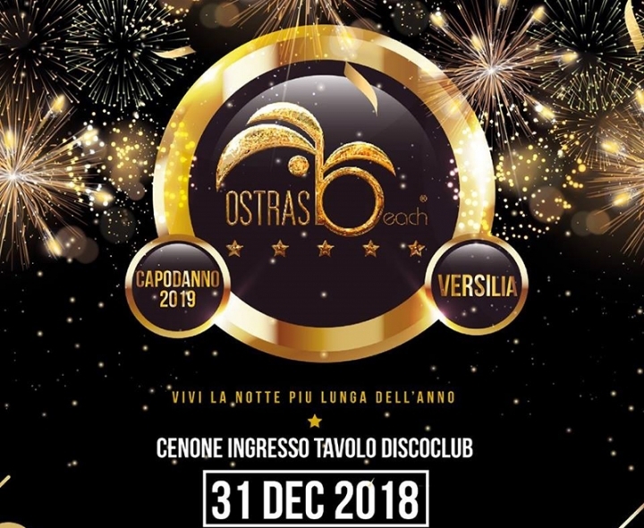 Capodanno Discoteca Ostras Beach Versilia Foto